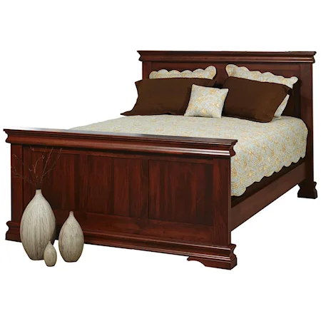 Queen Panel Bed